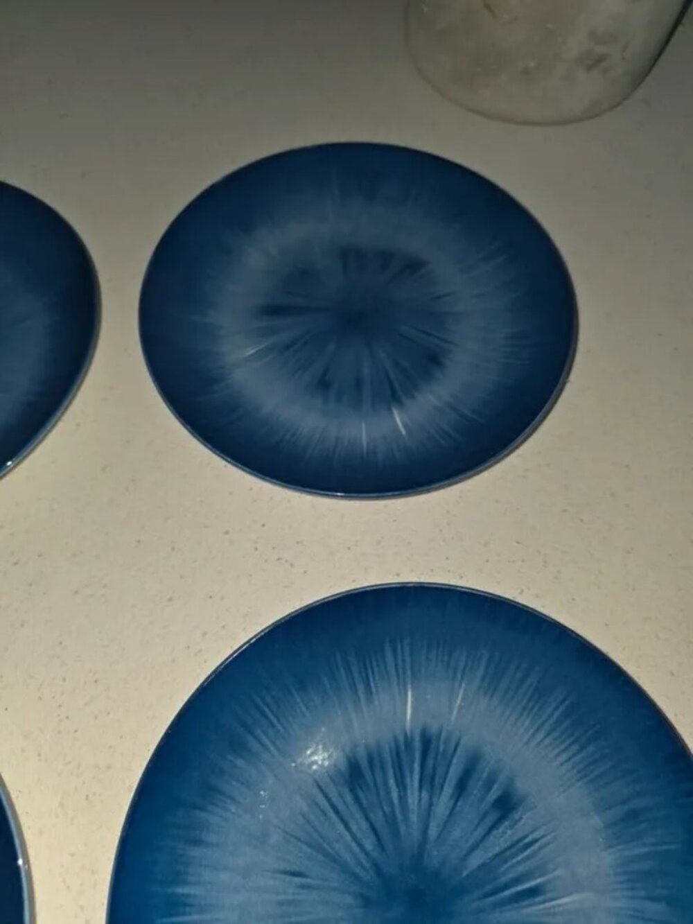 Royal Norfolk Ceramic Salad Plates plates, Royal Norfolk Blue Burst - Picture 5 of 8